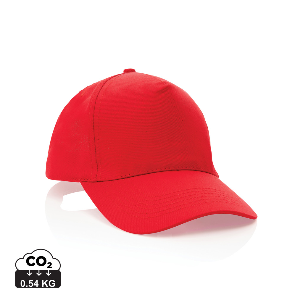 Gorra Impact 190gr de algodón reciclado con trazador AWARE™