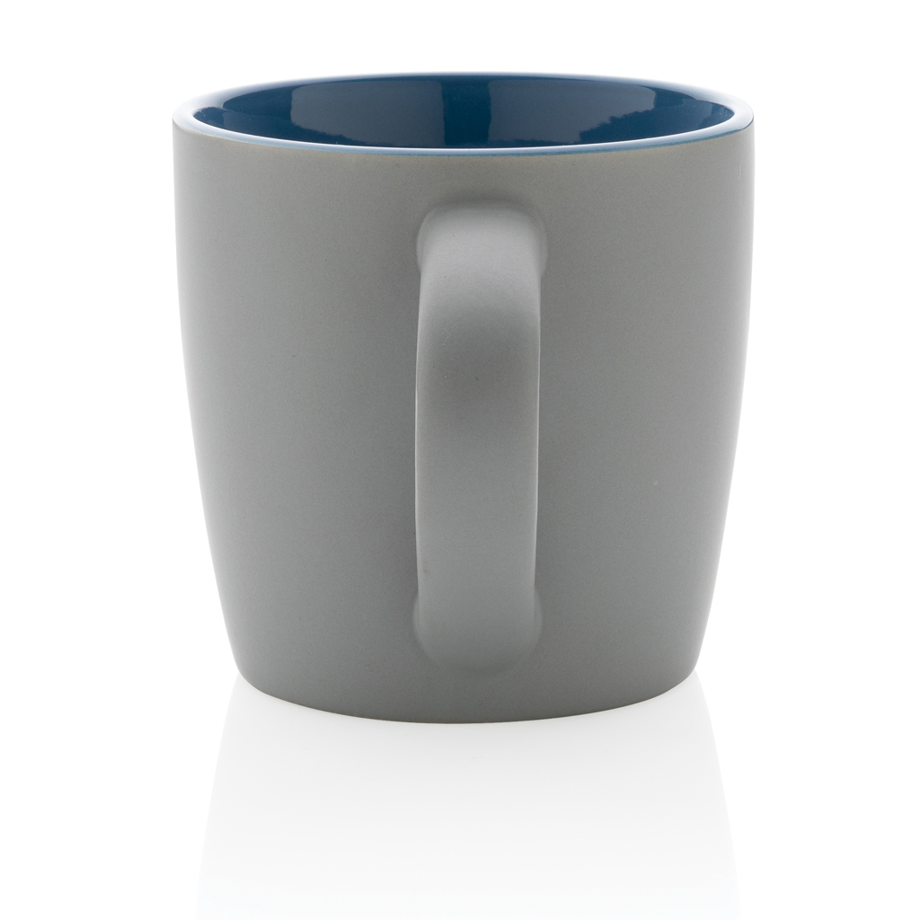 Taza de cerámica con interior de color 300ml