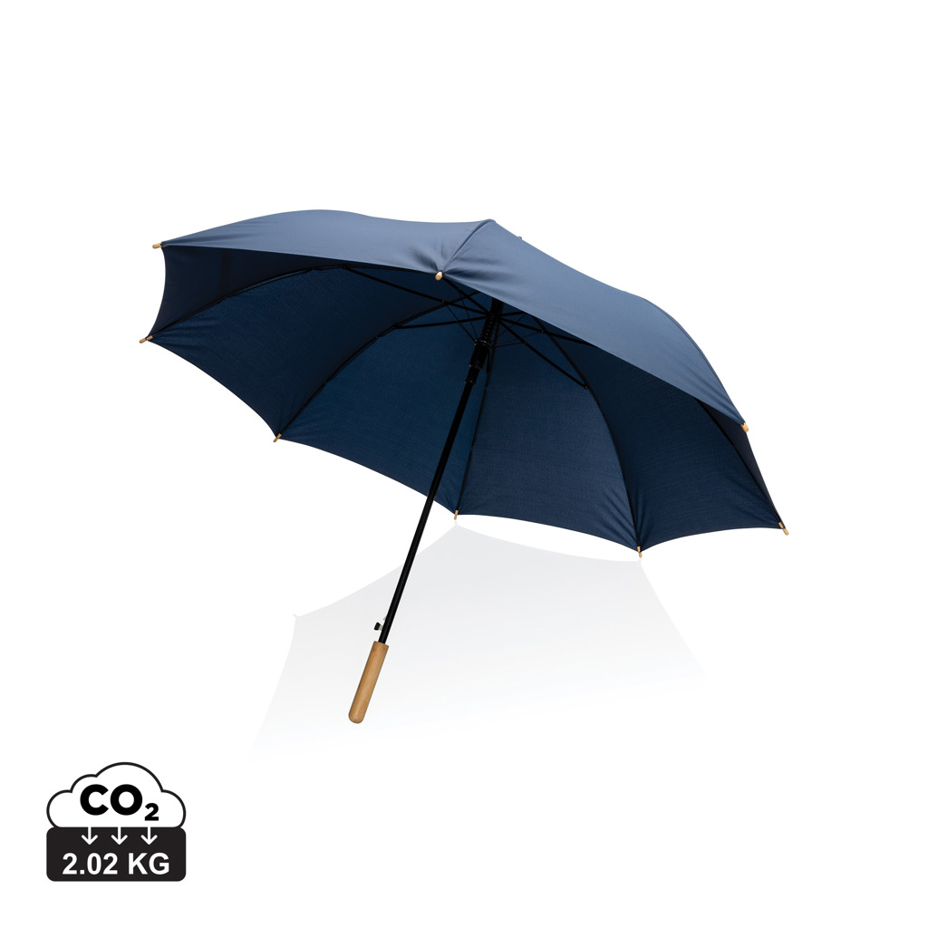 Paraguas automático RPET 190T de bambú Impact AWARE ™