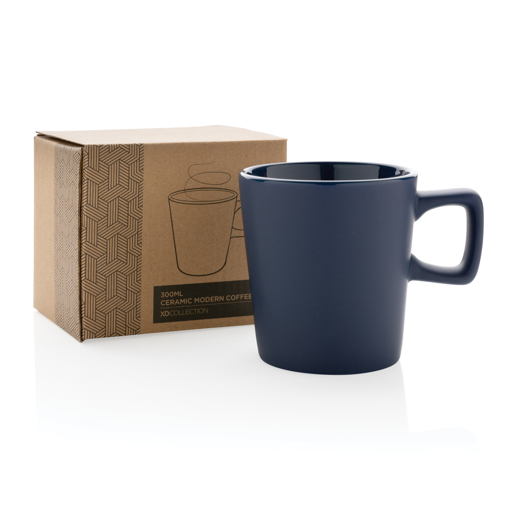 Taza moderna de café de cerámica 300ml