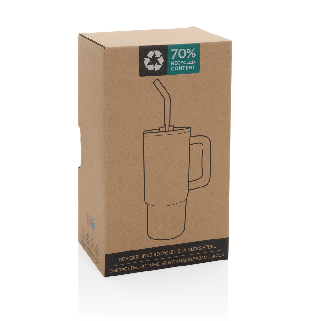 Vaso Embrace deluxe RCS acero inoxidable reciclado de 900ml.