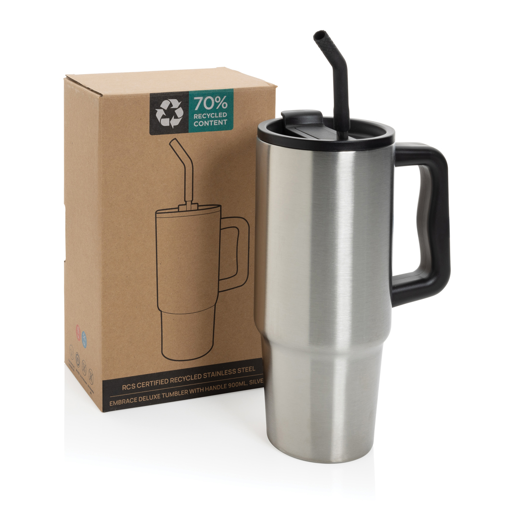 Vaso Embrace deluxe RCS acero inoxidable reciclado de 900ml.