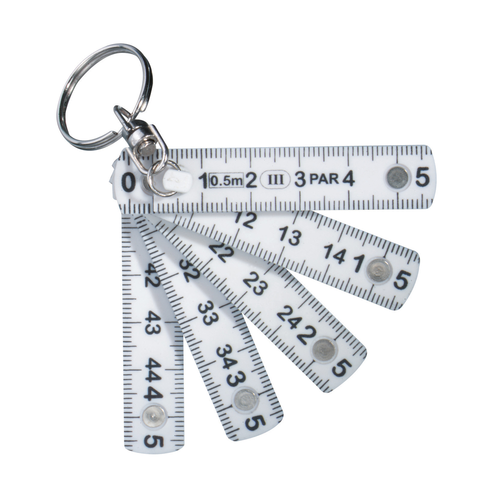 Mini regla plegable