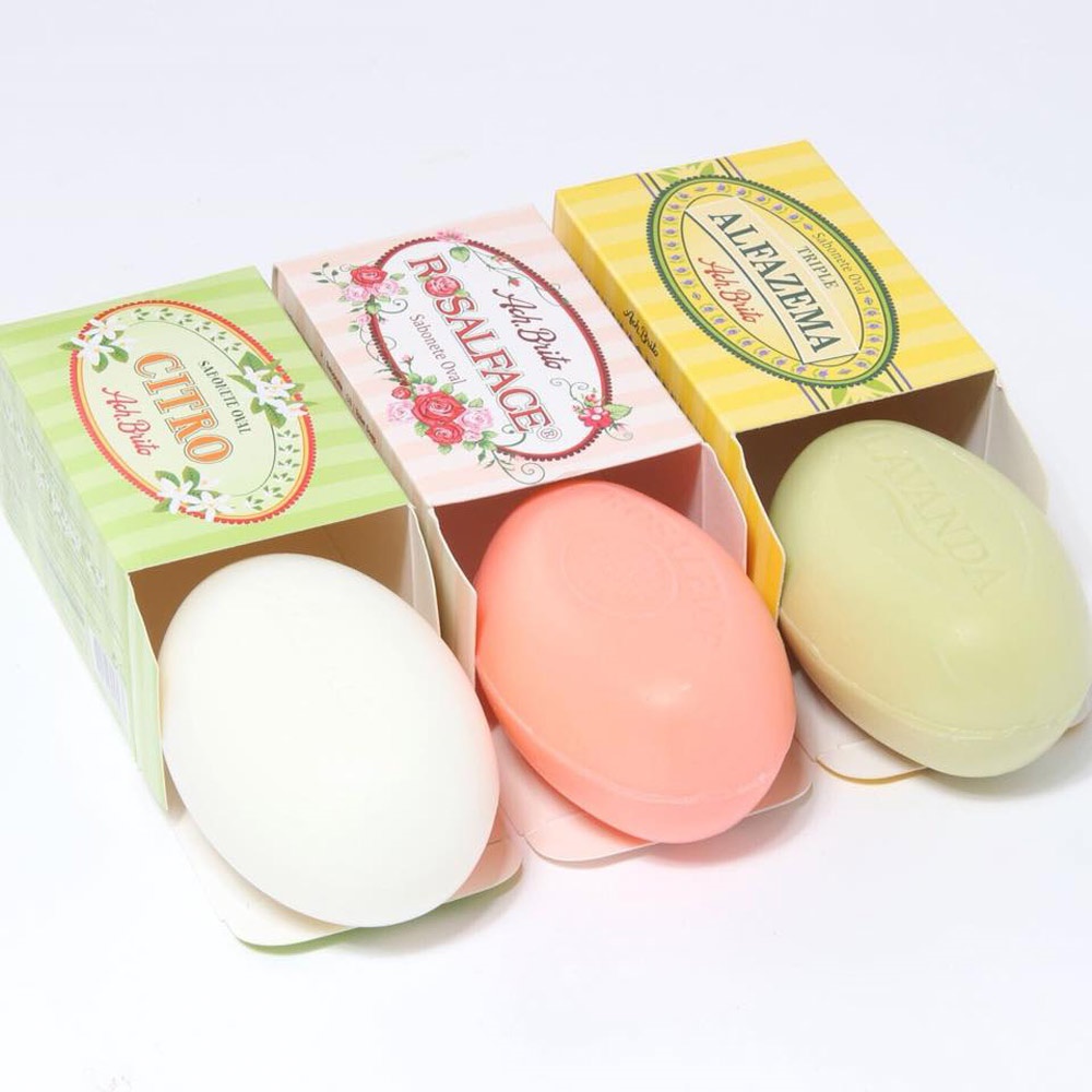 FLORES. Jabones de guijarros (150g)