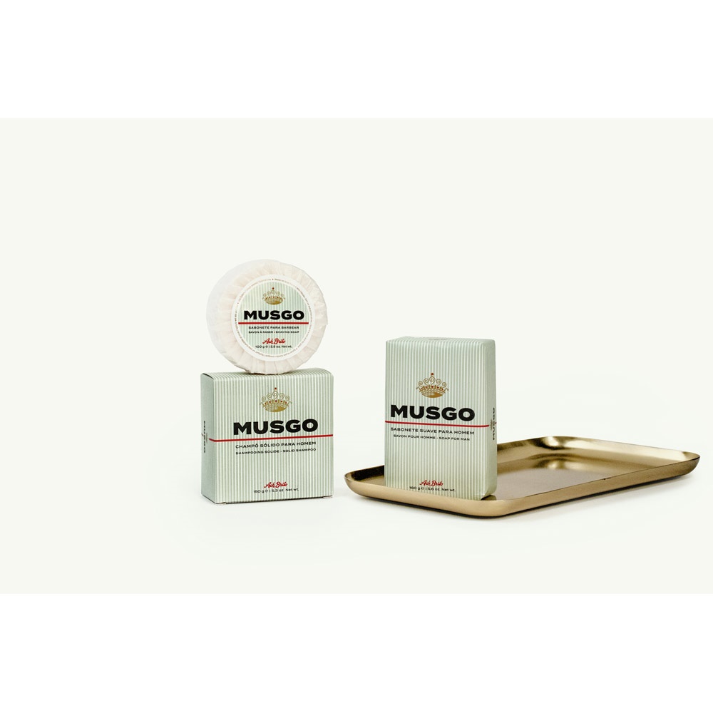 MUSGO I. Jabón con fragancia masculina (160g)