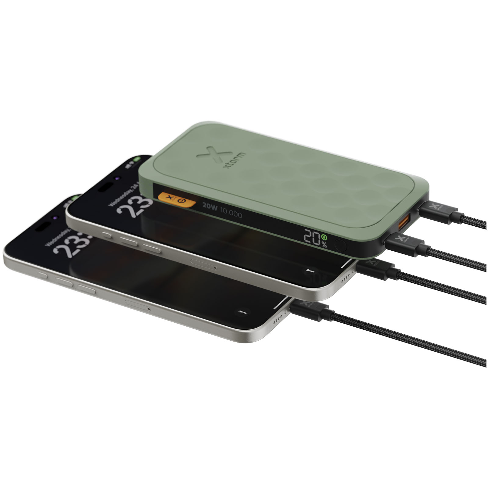 Batería externa de 10 000 mAh y 20 W Xtorm FS510 Fuel Series