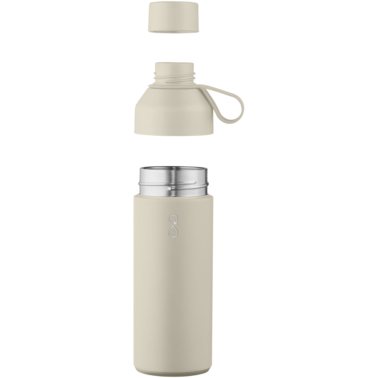 Botella de agua con aislamiento al vacío de 500 ml Ocean Bottle