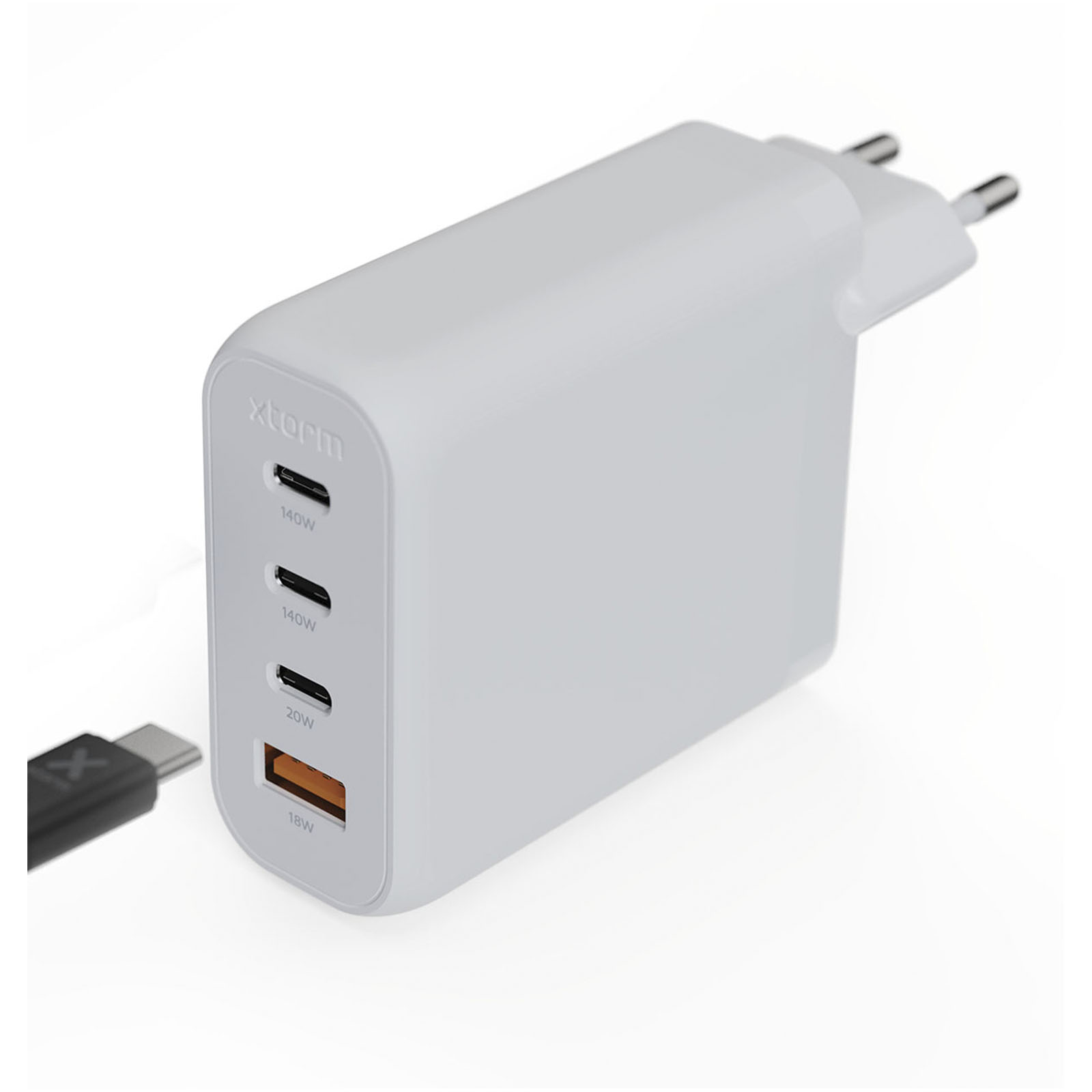 Cargador de pared de 140 W Xtorm XEC140 GaN² Ultra