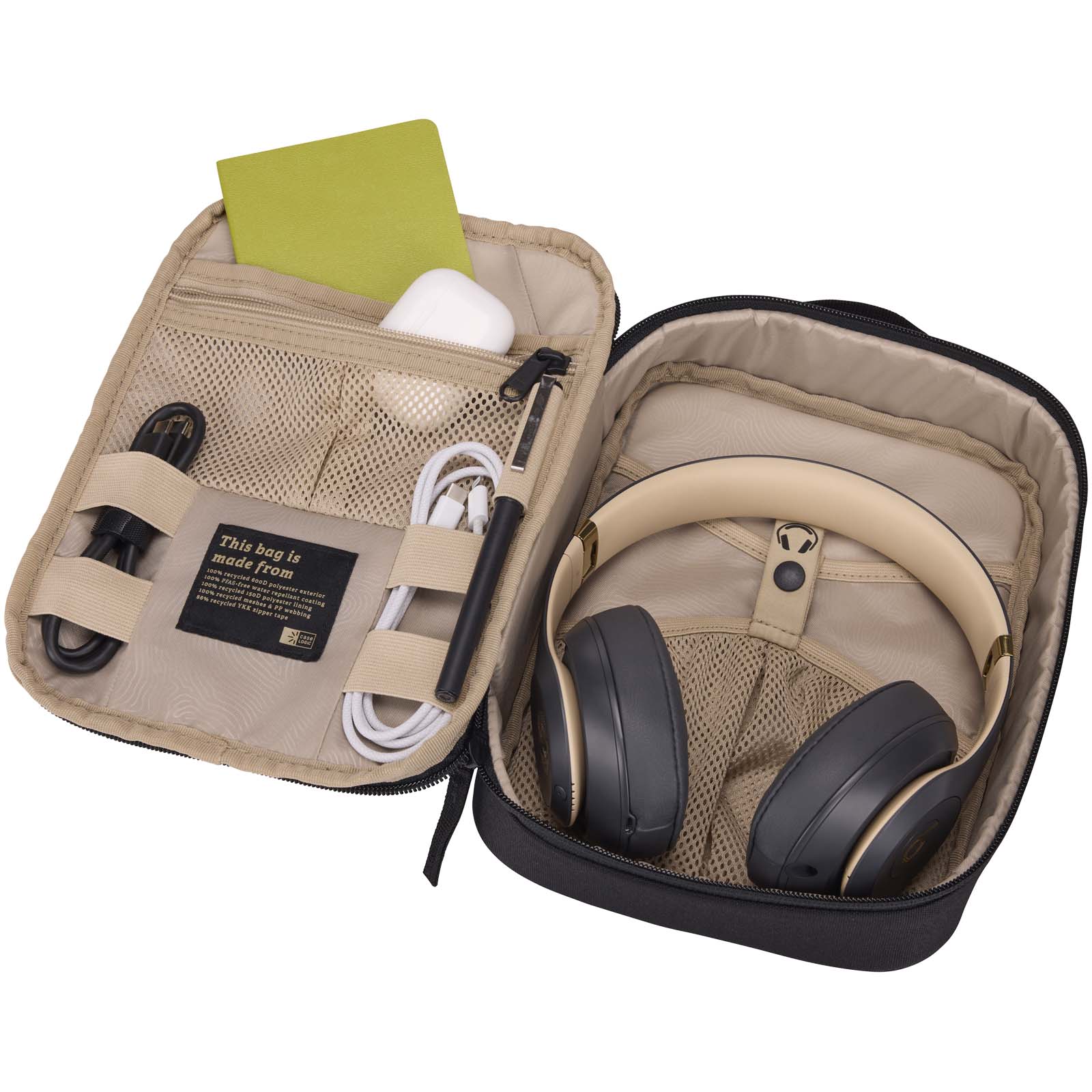 Bolsa para accesorios reciclada Case Logic Invigo