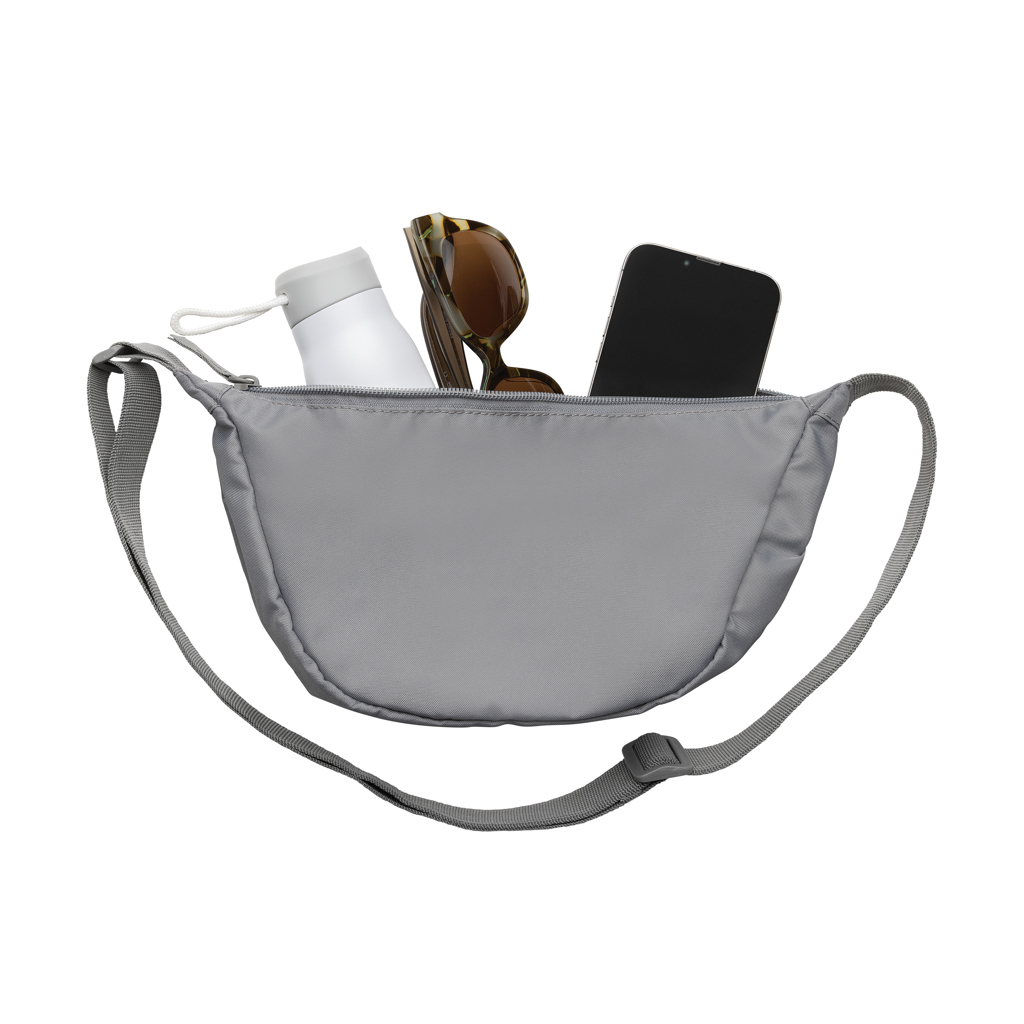 Bolsa bandolera Crescent AWARE™ de RPET