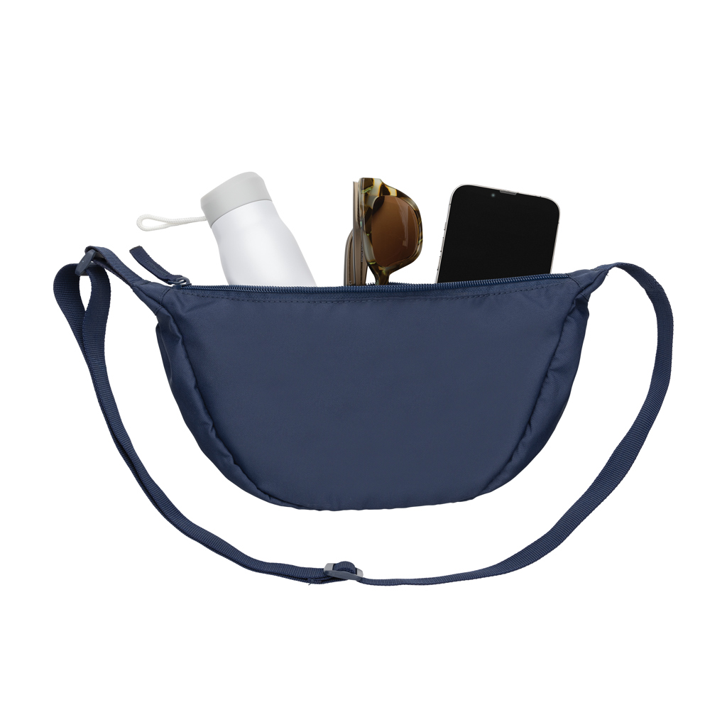 Bolsa bandolera Crescent AWARE™ de RPET