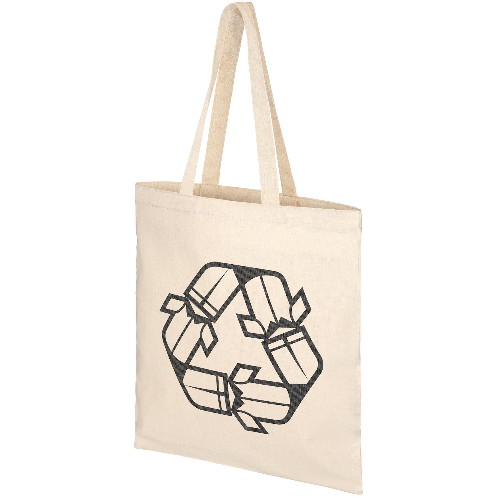 Bolsa Tote de algodón reciclado de 210 g/m² Pheebs