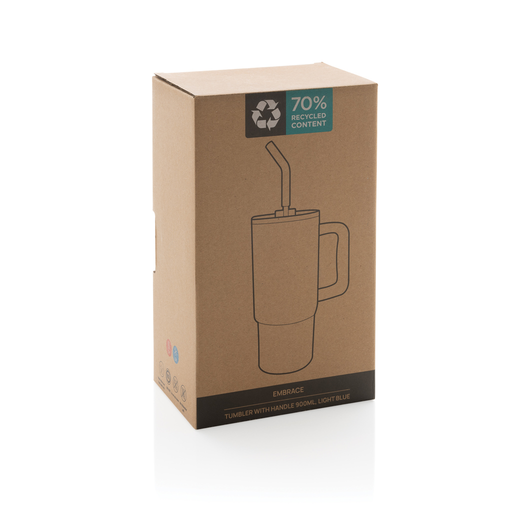 Vaso Embrace deluxe RCS acero inoxidable reciclado de 900ml.