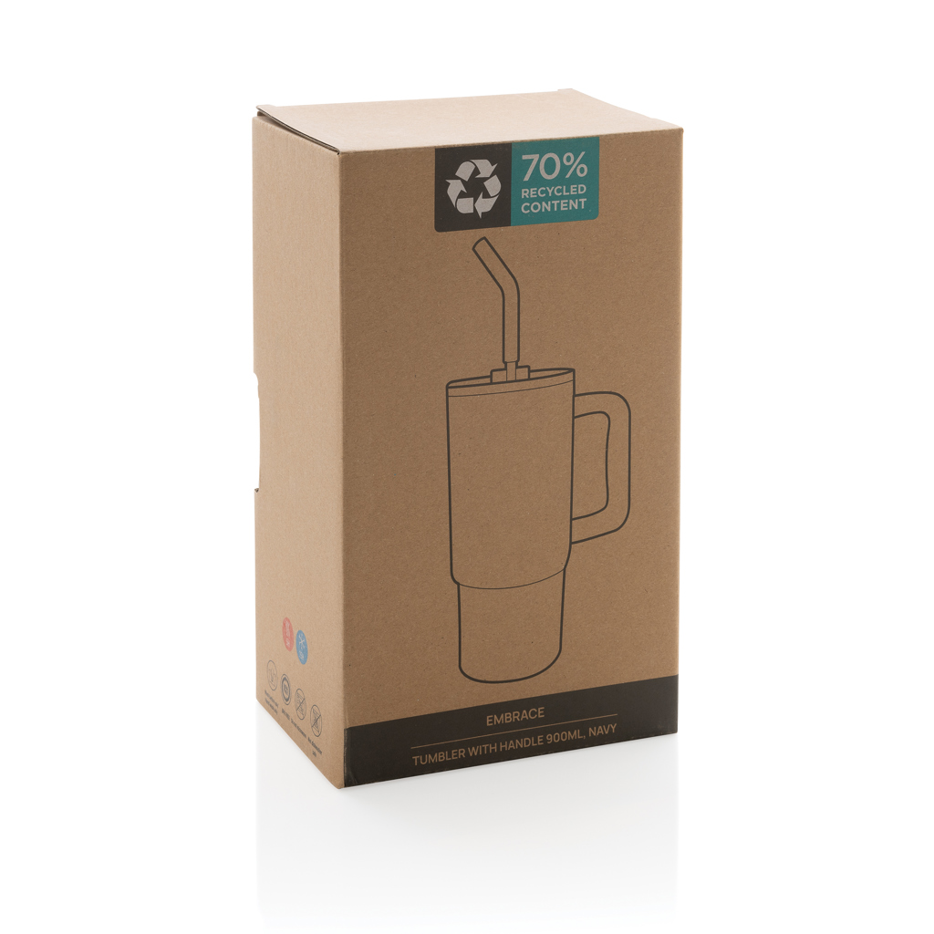 Vaso Embrace deluxe RCS acero inoxidable reciclado de 900ml.