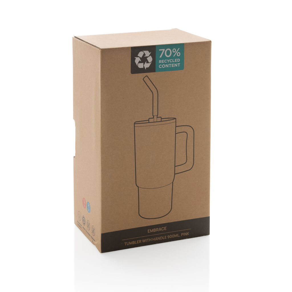 Vaso Embrace deluxe RCS acero inoxidable reciclado de 900ml.