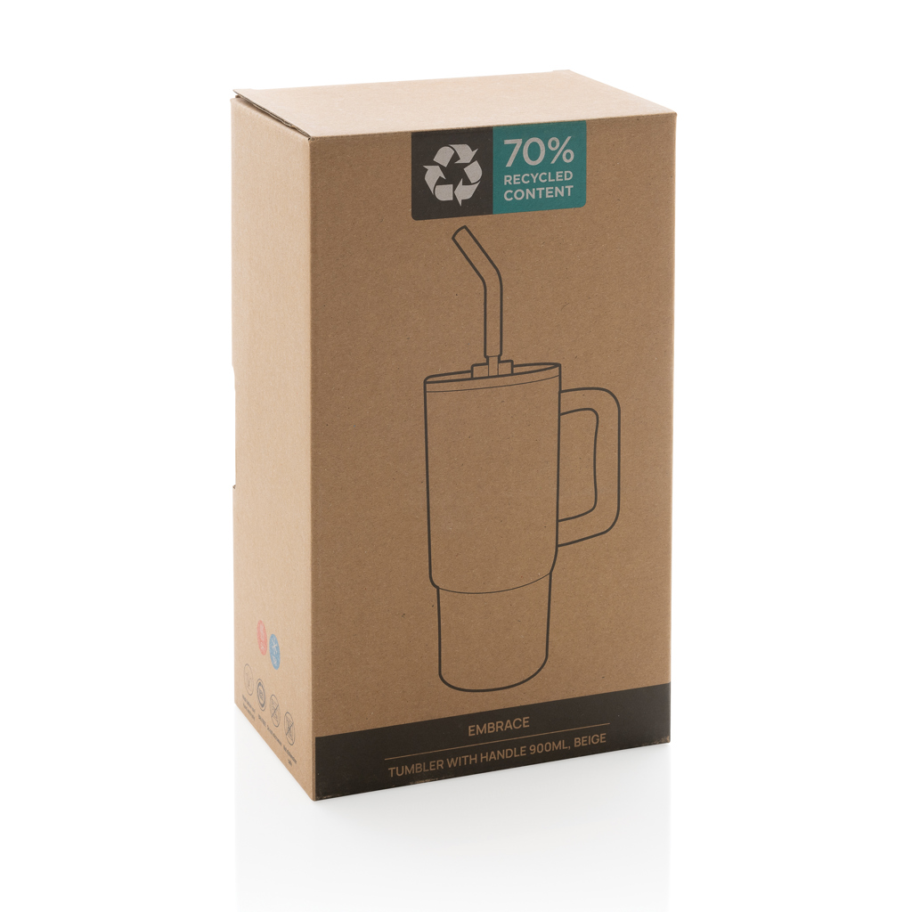 Vaso Embrace deluxe RCS acero inoxidable reciclado de 900ml.
