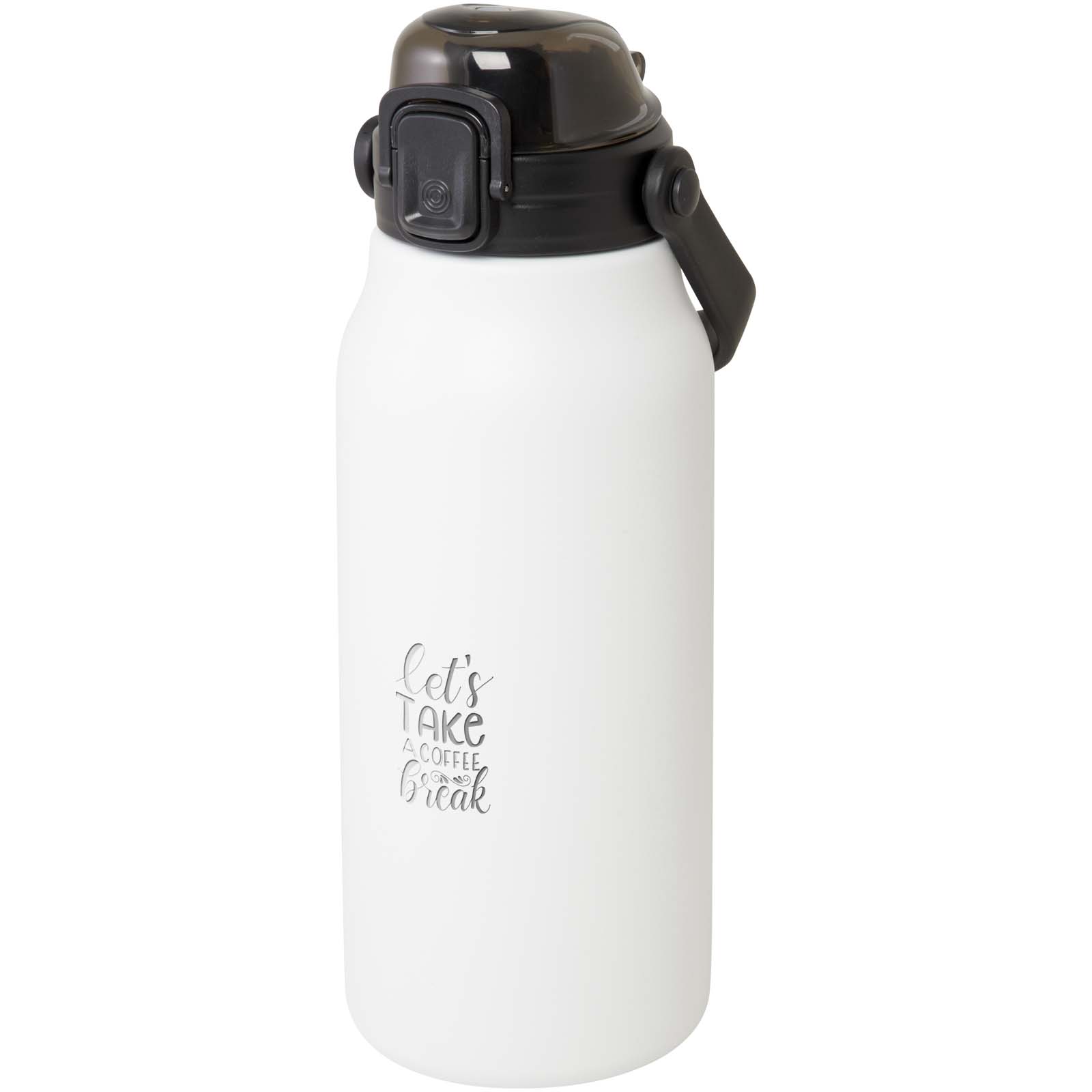 Bidón con aislamiento de cobre y acero inoxidable reciclado de 1600 ml con certificación RCS Giganto