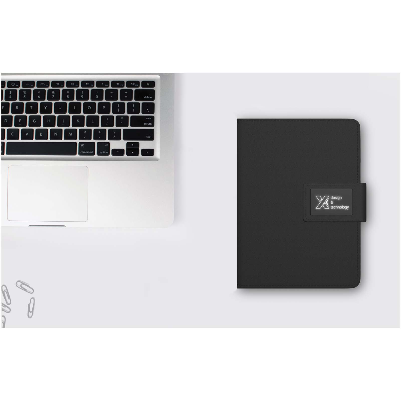SCX.design O16 A5 notebook powerbank retroiluminado