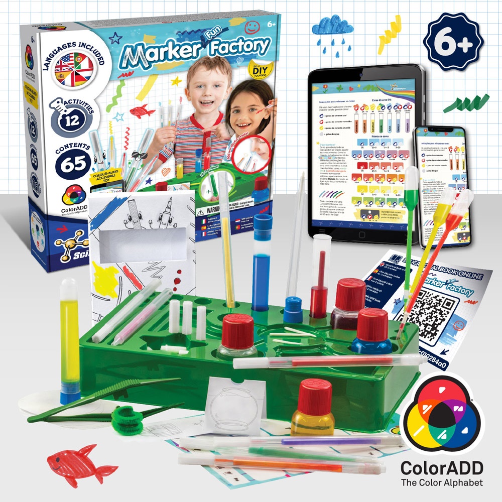 DIY Pen Factory Kit II. Kit educativo suministrado con una bolsa de regalo plegable de 190T