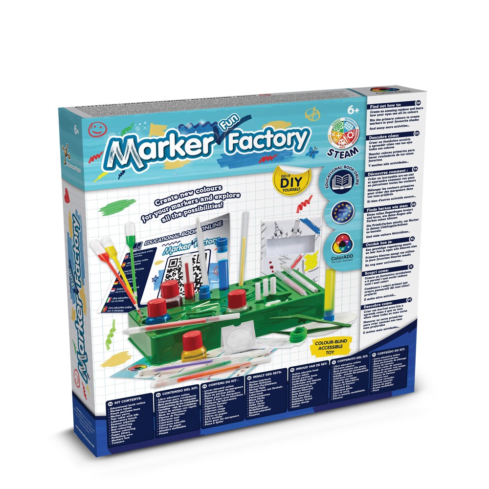 DIY Pen Factory Kit II. Kit educativo suministrado con una bolsa de regalo plegable de 190T