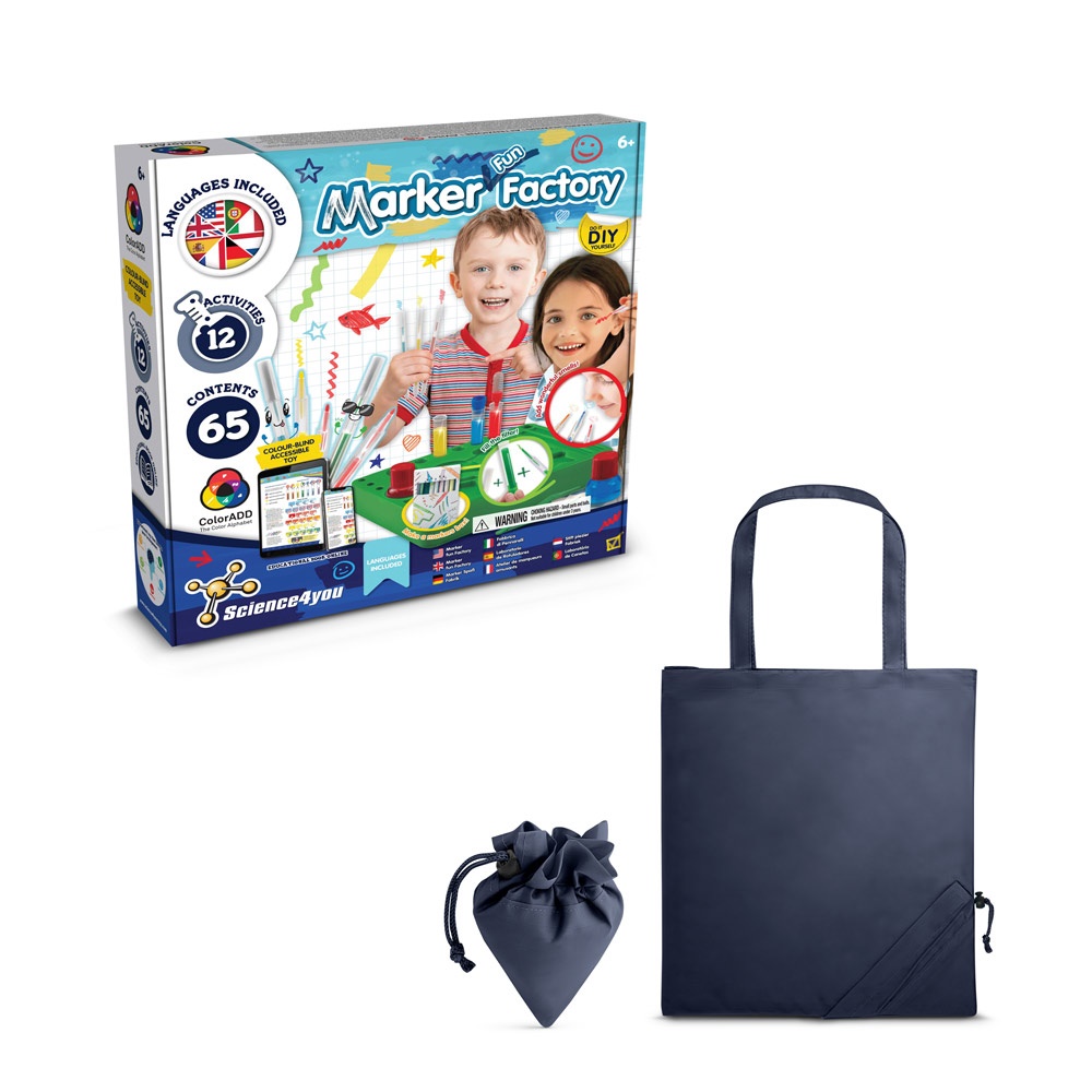 DIY Pen Factory Kit II. Kit educativo suministrado con una bolsa de regalo plegable de 190T