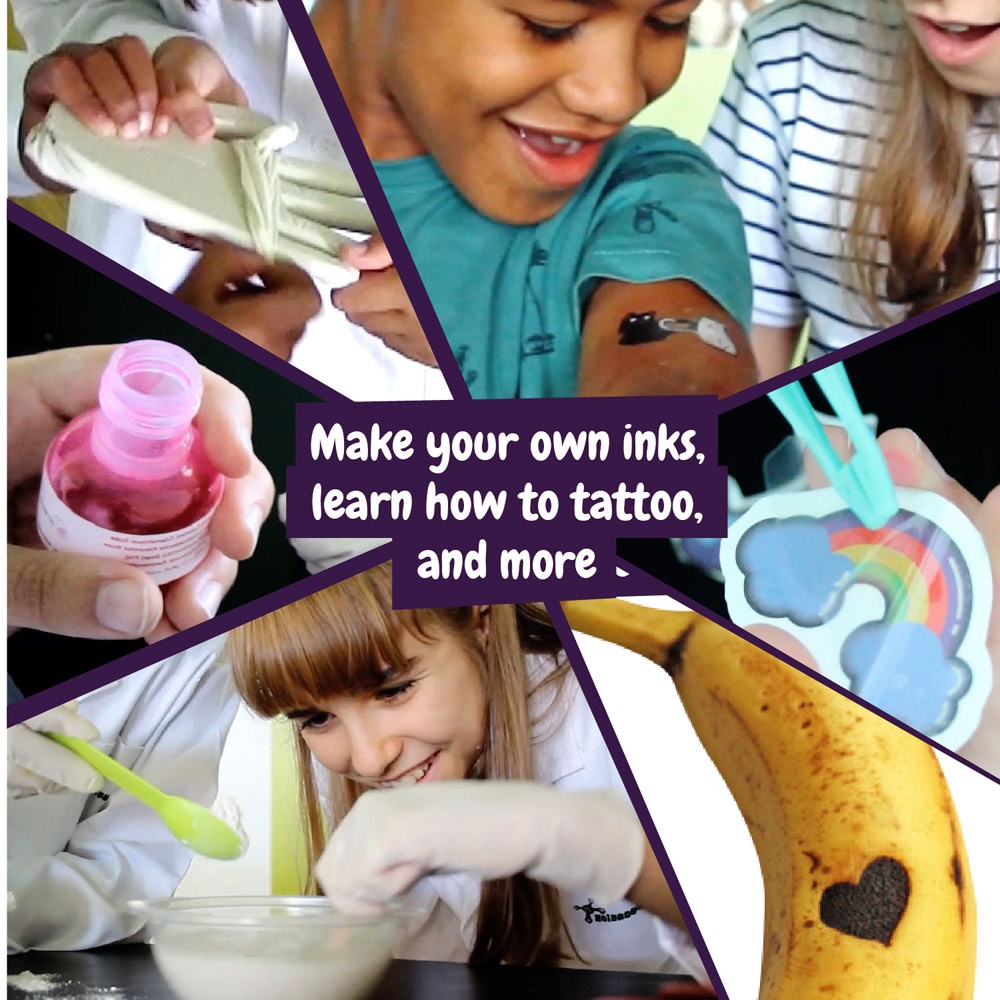 Tattoo Factory Kit I. Juego educativo para niños