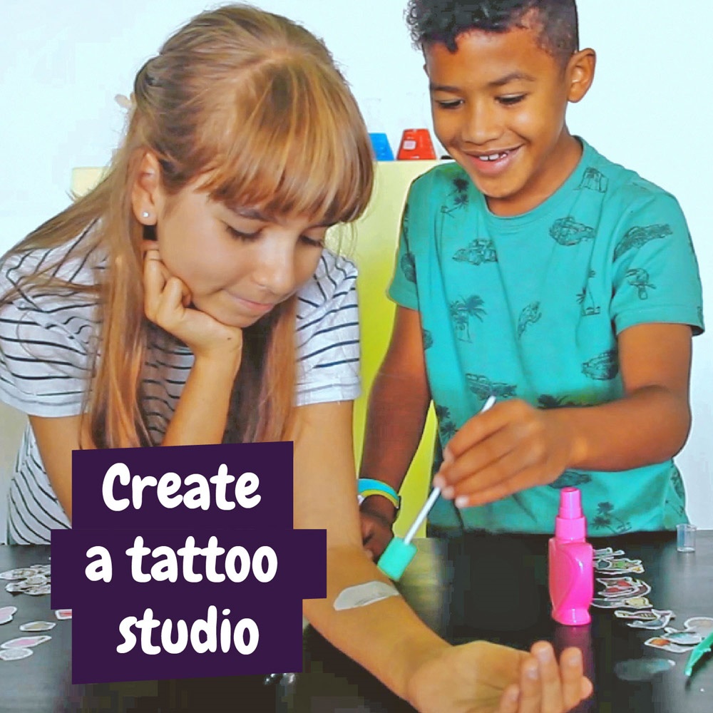 Tattoo Factory Kit I. Juego educativo para niños