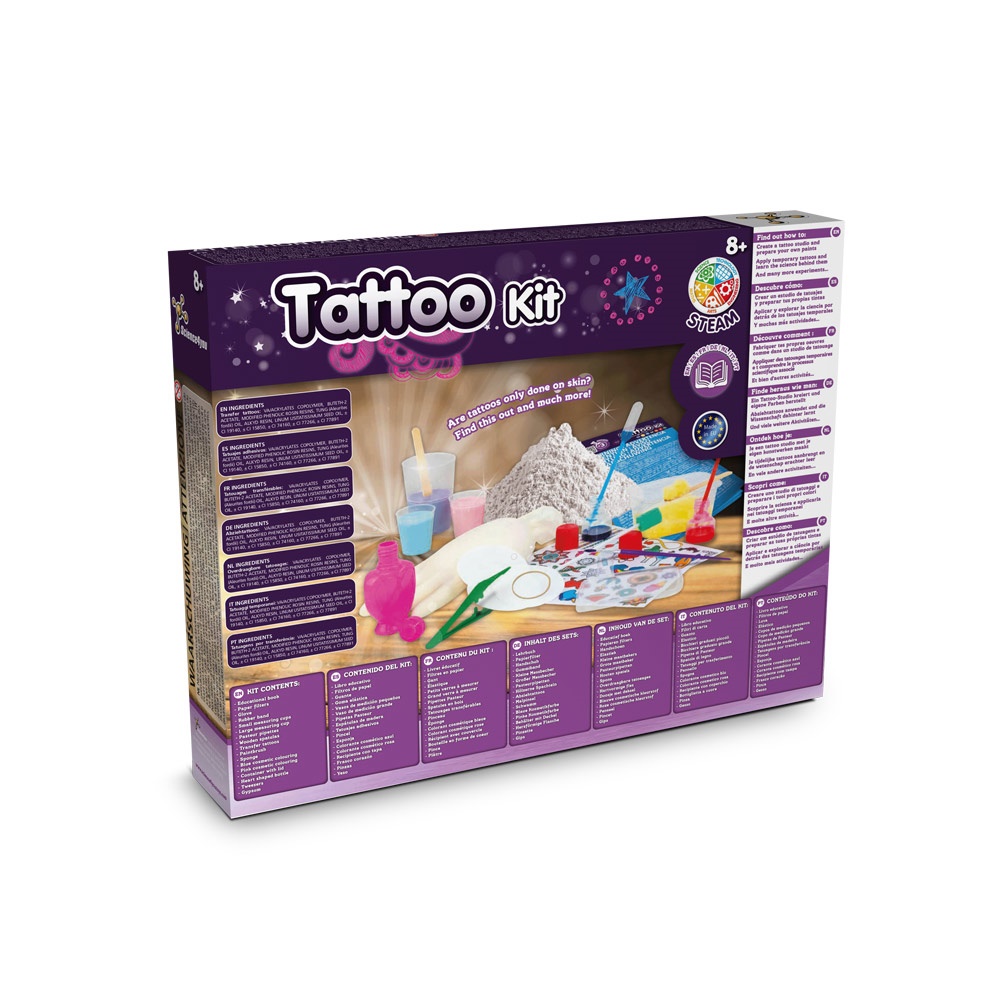 Tattoo Factory Kit I. Juego educativo para niños