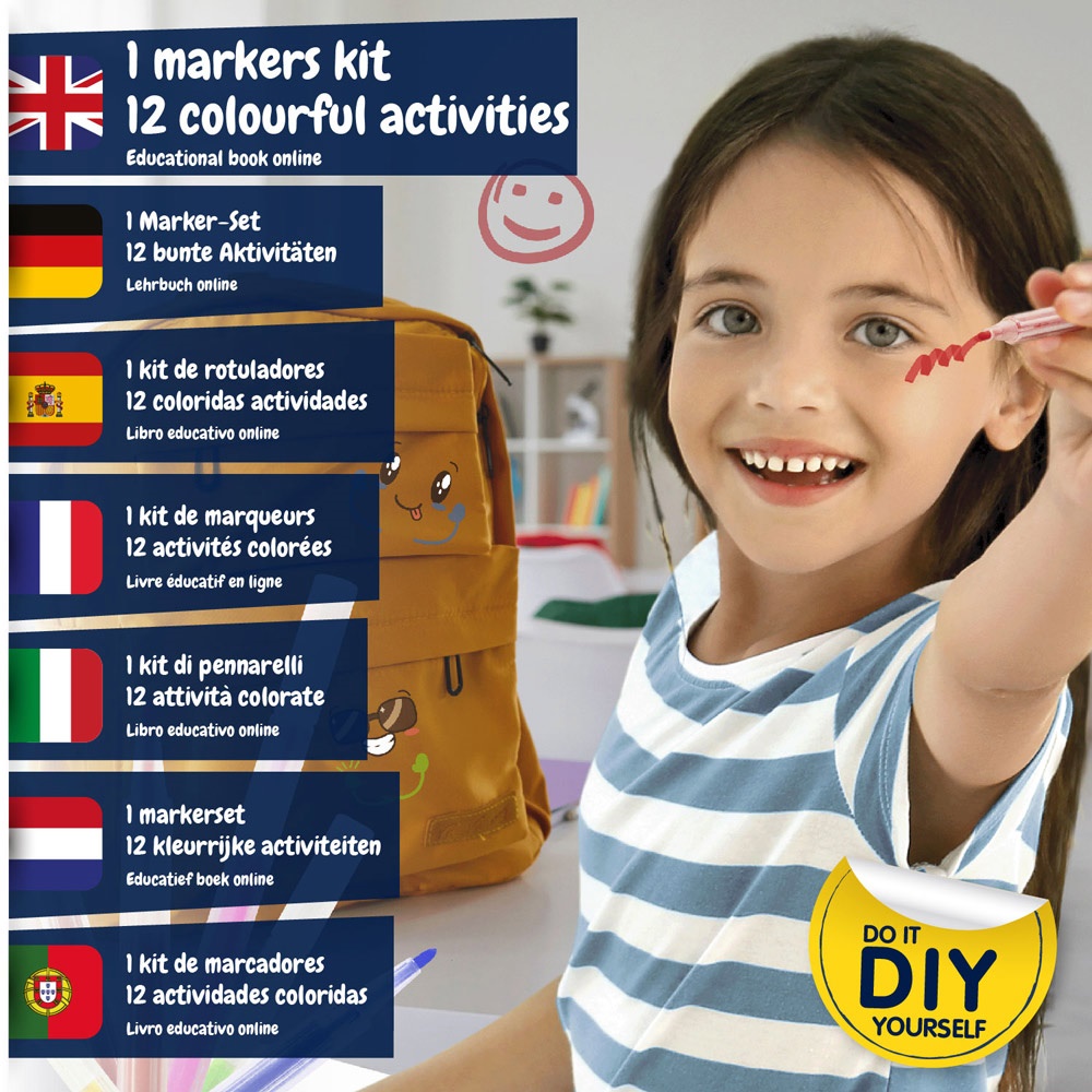 DIY Pen Factory Kit IV. Kit educativo suministrado con una bolsa de regalo de papel kraft (115 g/m²)