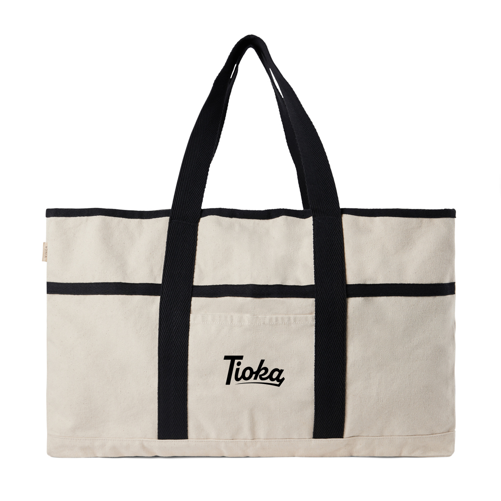 Bolsa de playa VINGA Volonne AWARE™ de lona reciclada