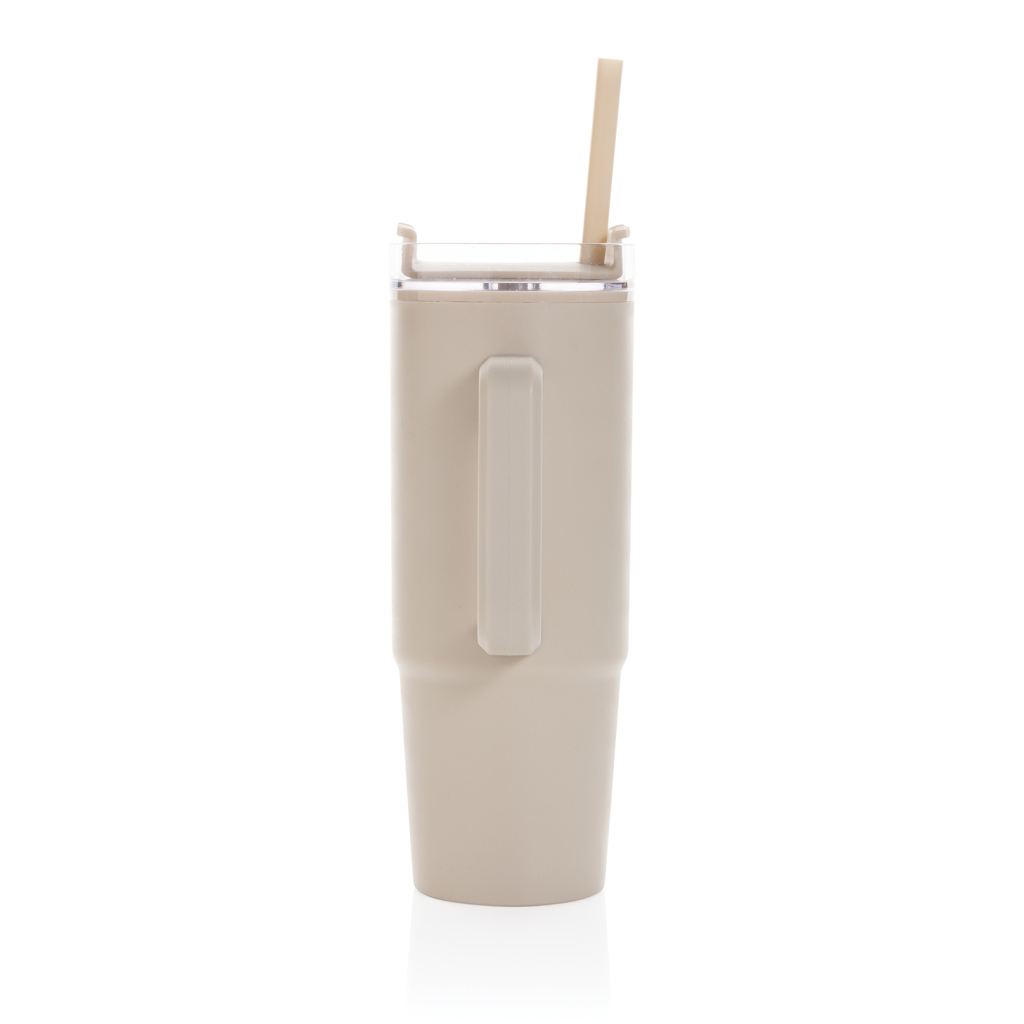 Vaso Tana RCS plástico reciclado con asa 900ML