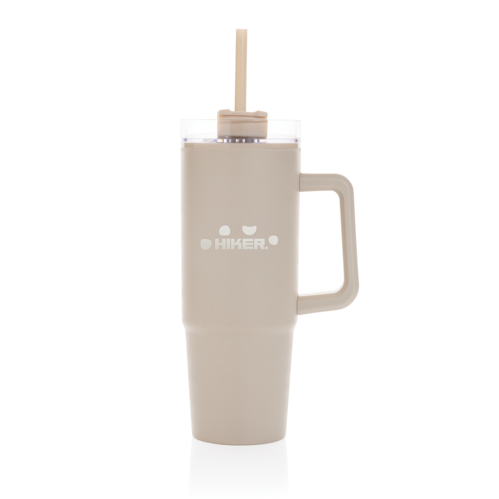 Vaso Tana RCS plástico reciclado con asa 900ML