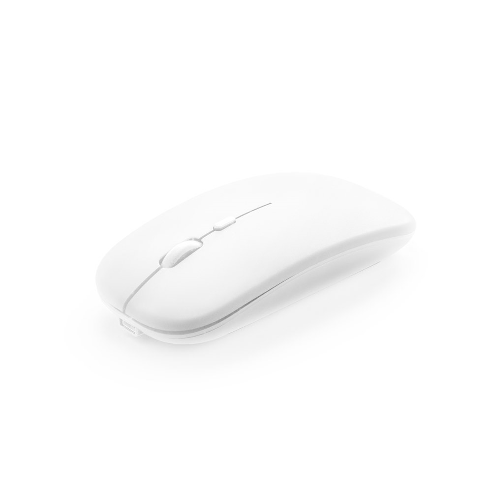 KHAN. Ratón inalámbrico con batería de 500mAh, fabricado en ABS reciclado (100% rABS)