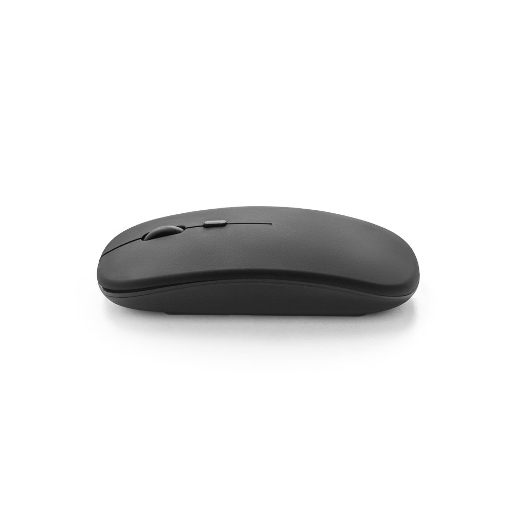 KHAN. Ratón inalámbrico con batería de 500mAh, fabricado en ABS reciclado (100% rABS)