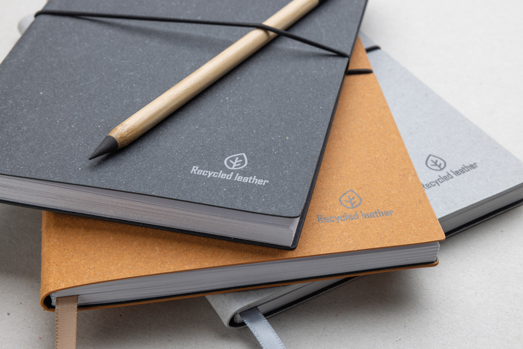 Libreta de cuero reciclado A5