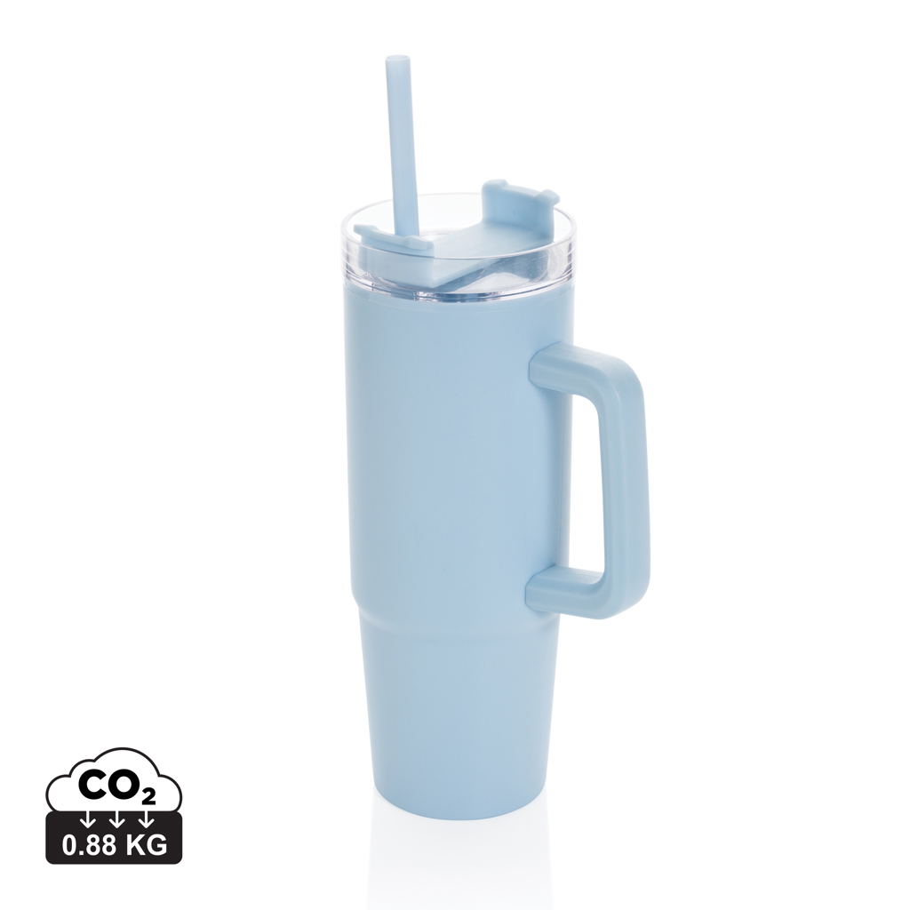 Vaso Tana RCS plástico reciclado con asa 900ML