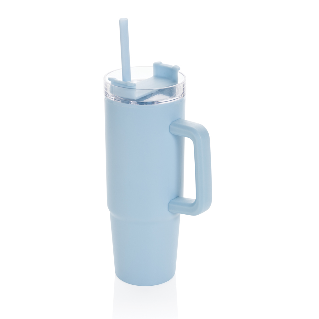Vaso Tana RCS plástico reciclado con asa 900ML