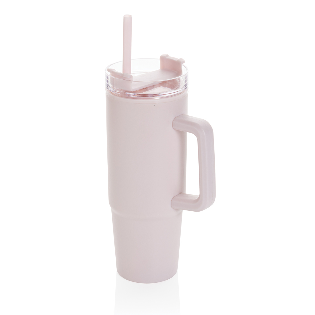 Vaso Tana RCS plástico reciclado con asa 900ML