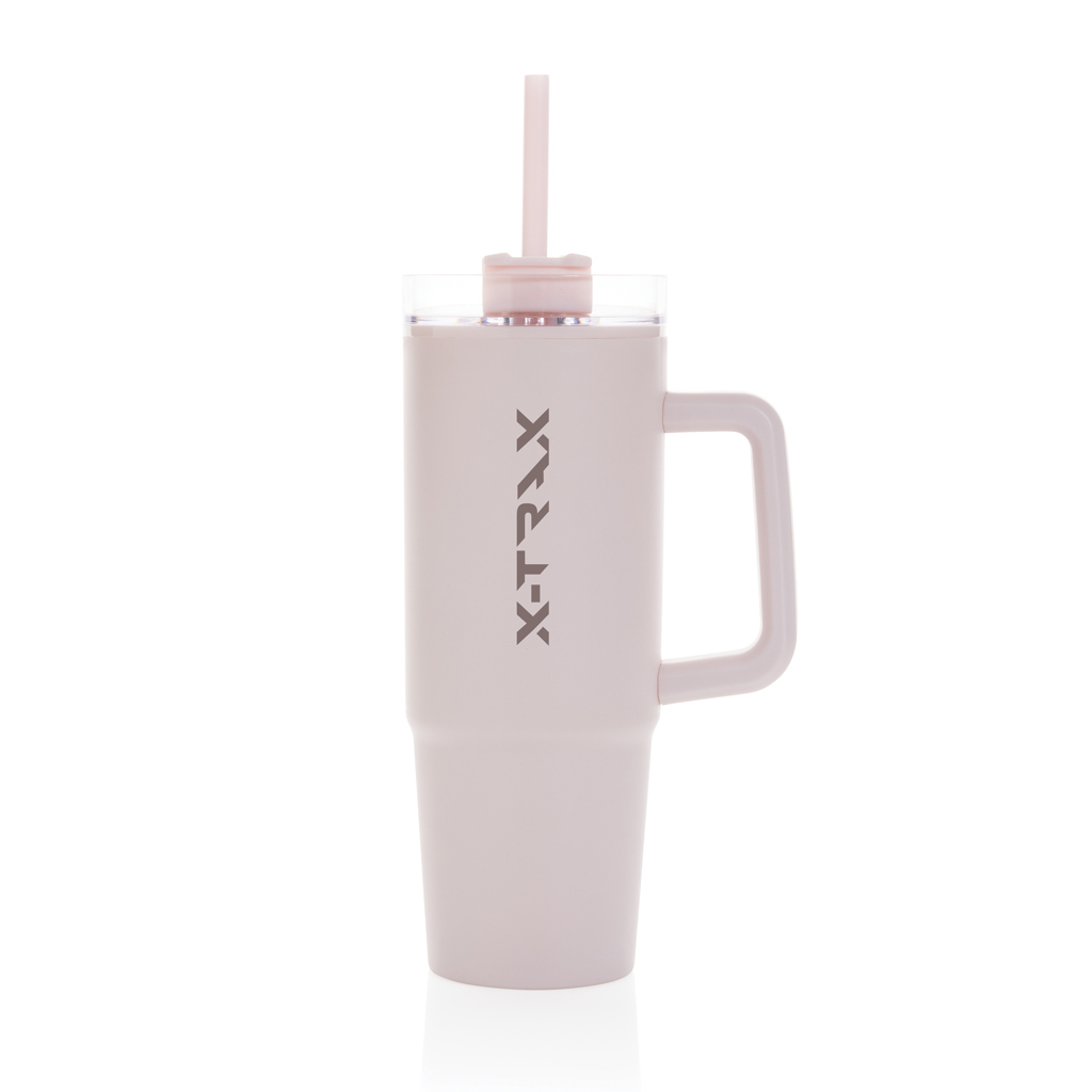 Vaso Tana RCS plástico reciclado con asa 900ML