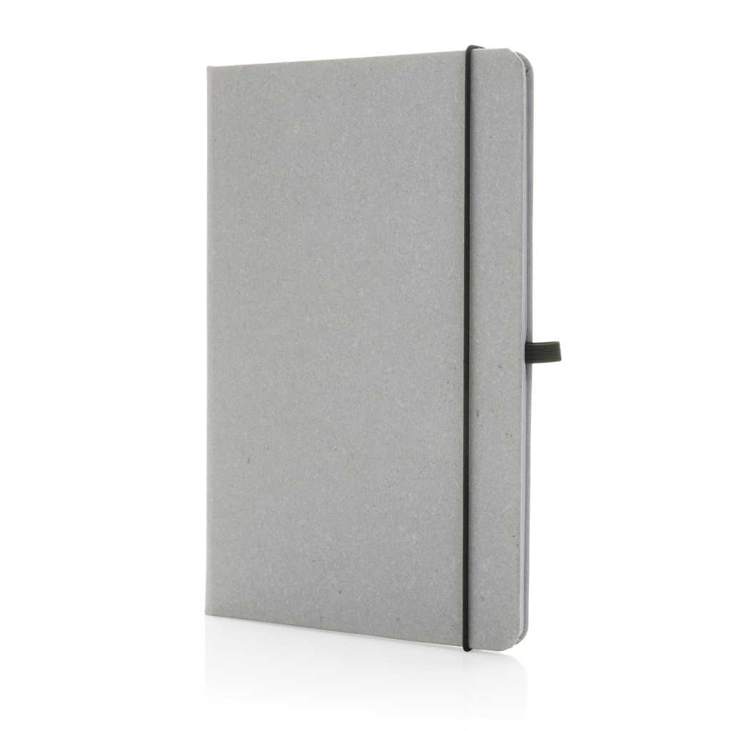 Libreta A5 de cuero reciclado de tapa dura
