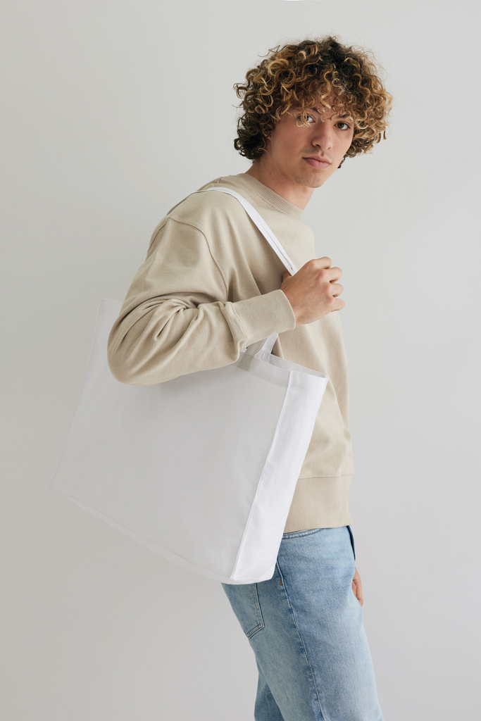 Bolsa de compra de algodón reciclado 145gr Impact AWARE™