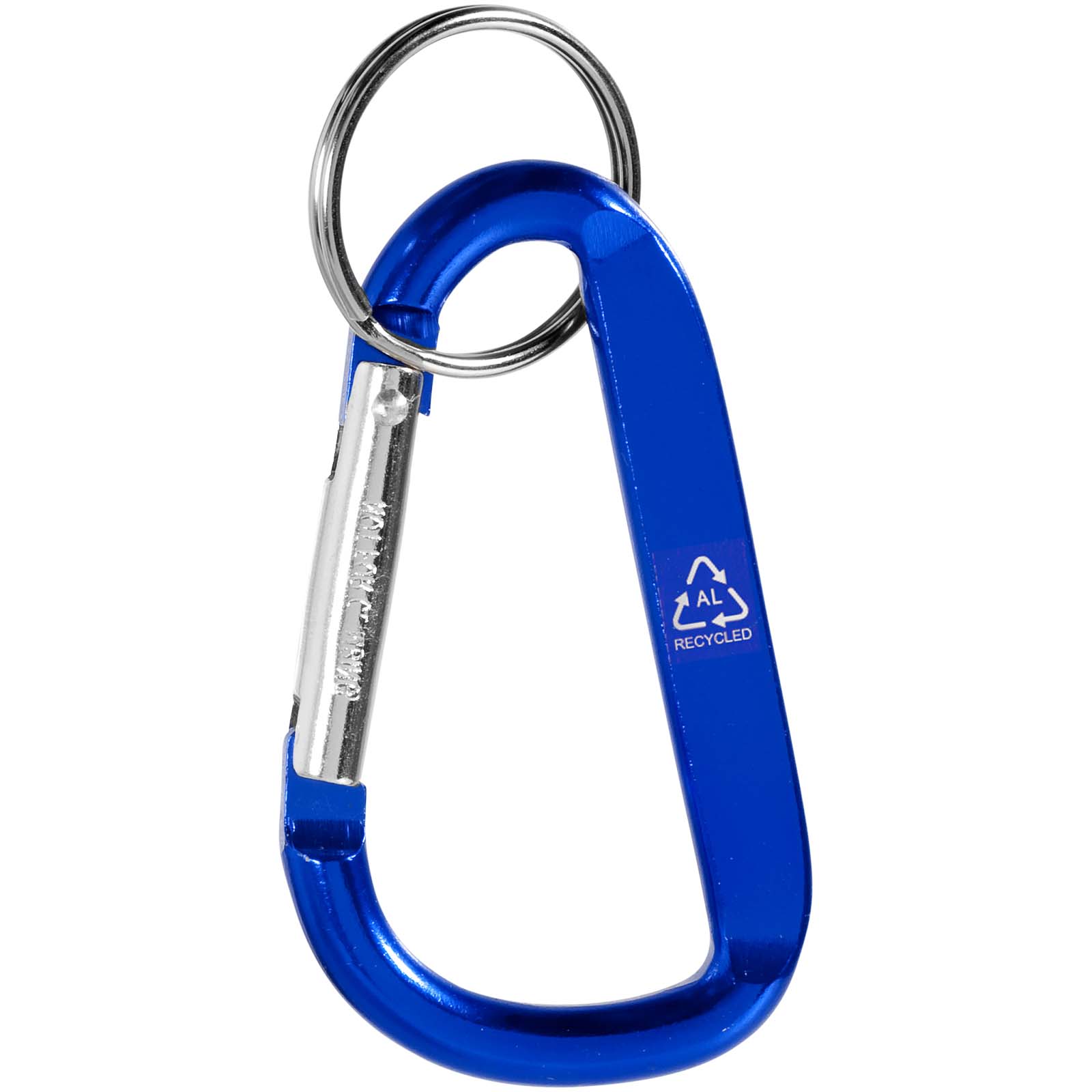 Llavero con mosquetón de aluminio reciclado RCS Timor