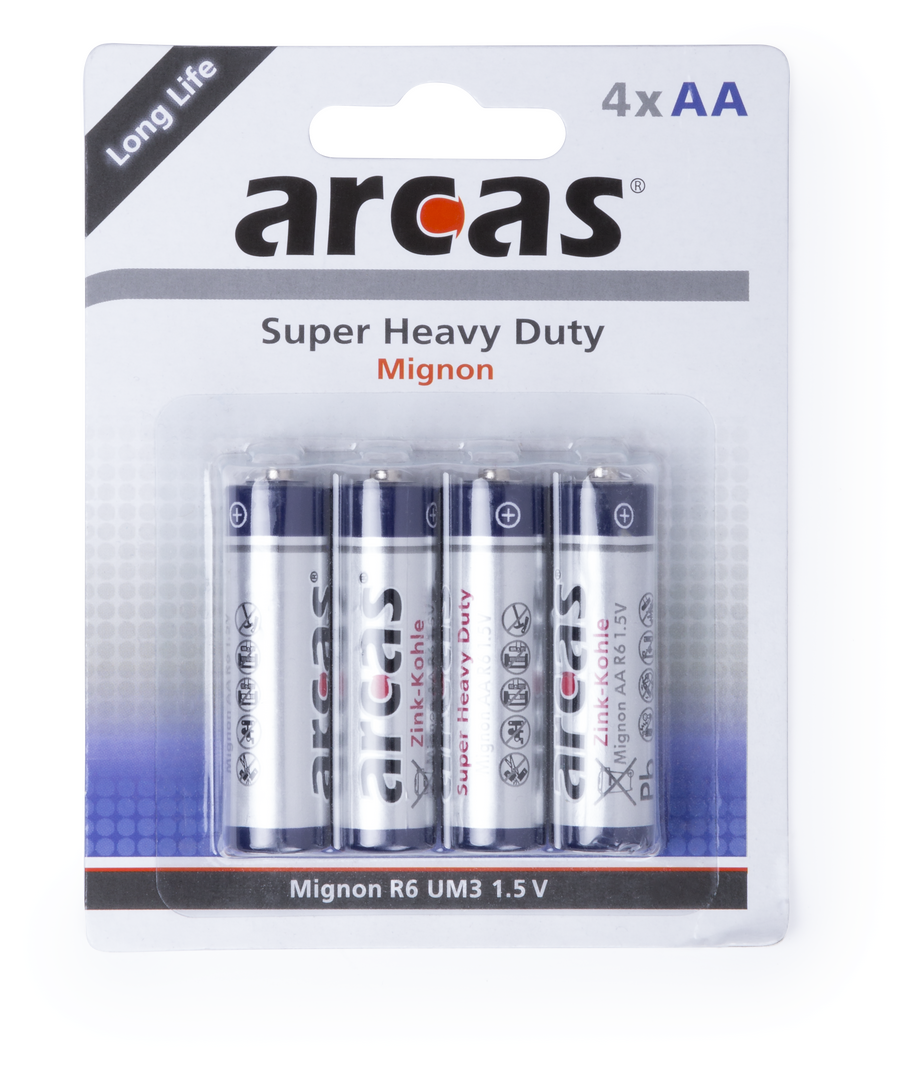 Blister 4 Pilas 1,5V AA/ R06