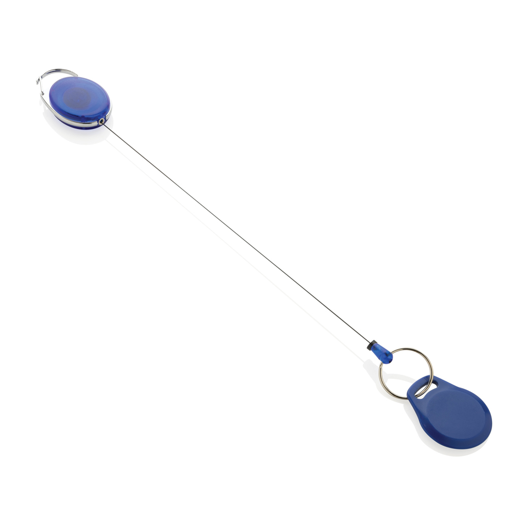 Llavero con clip alargable de ABS reciclado RCS
