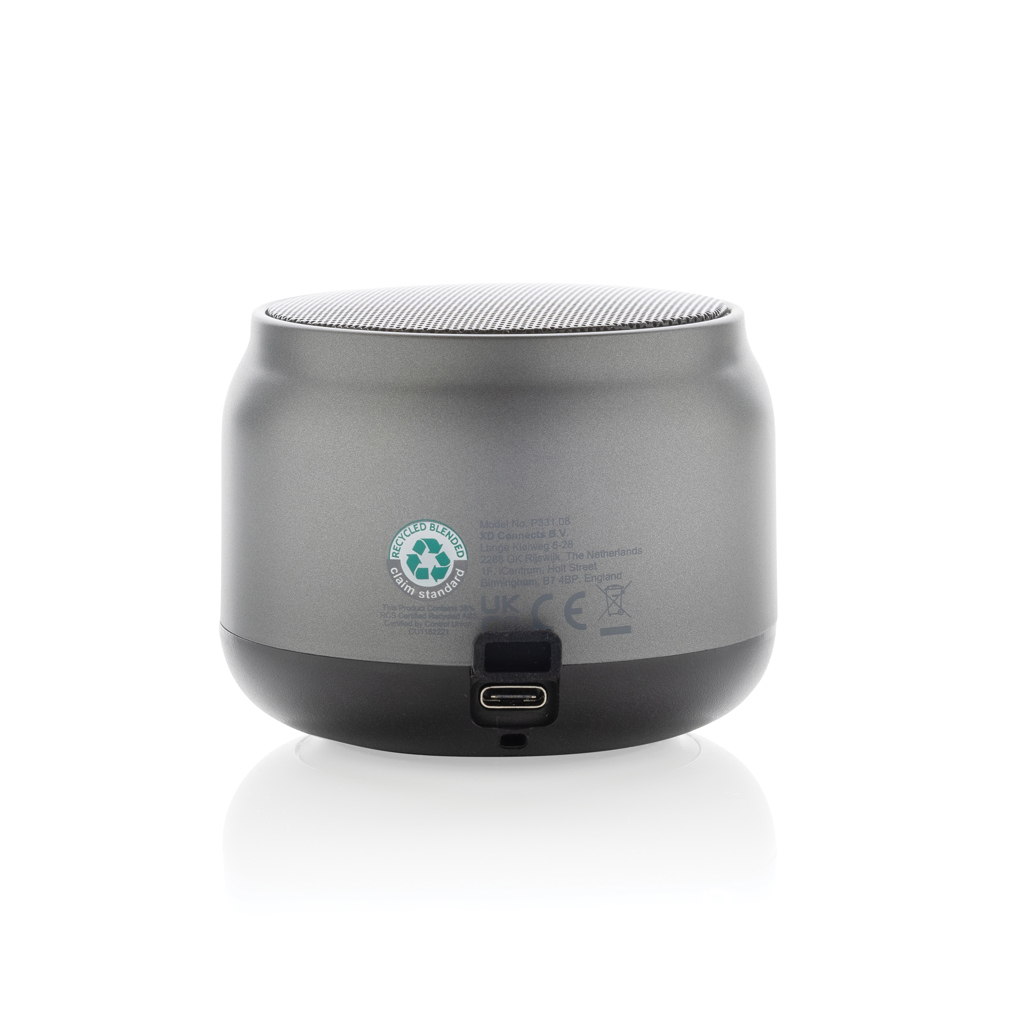 Altavoz BeatBuddy de plástico reciclado de 3W
