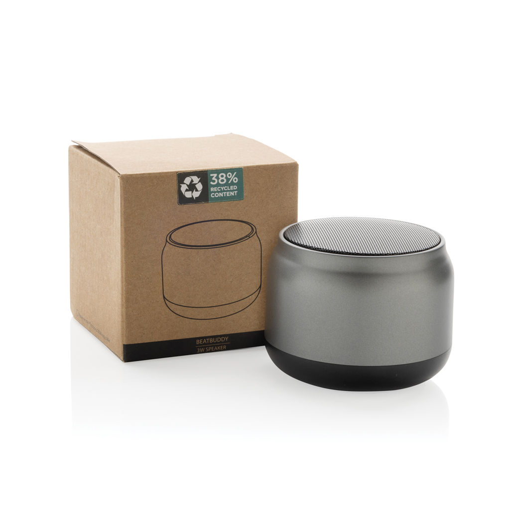 Altavoz BeatBuddy de plástico reciclado de 3W