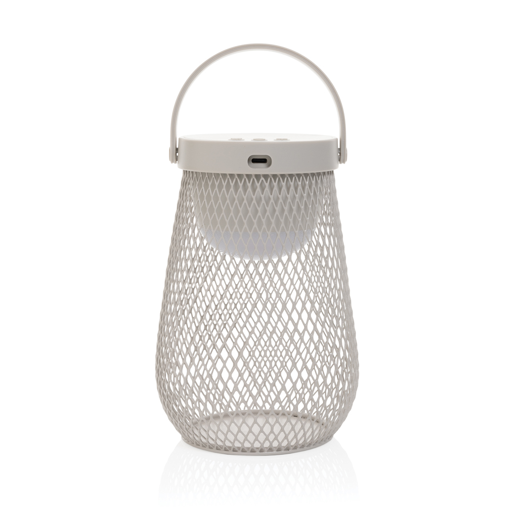 Lámpara de mesa Aurora recargable USB plástico reciclado RCS