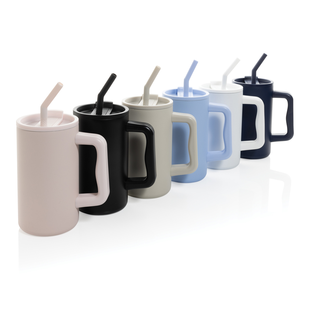 Taza Cube de acero reciclado RCS de 800ml.