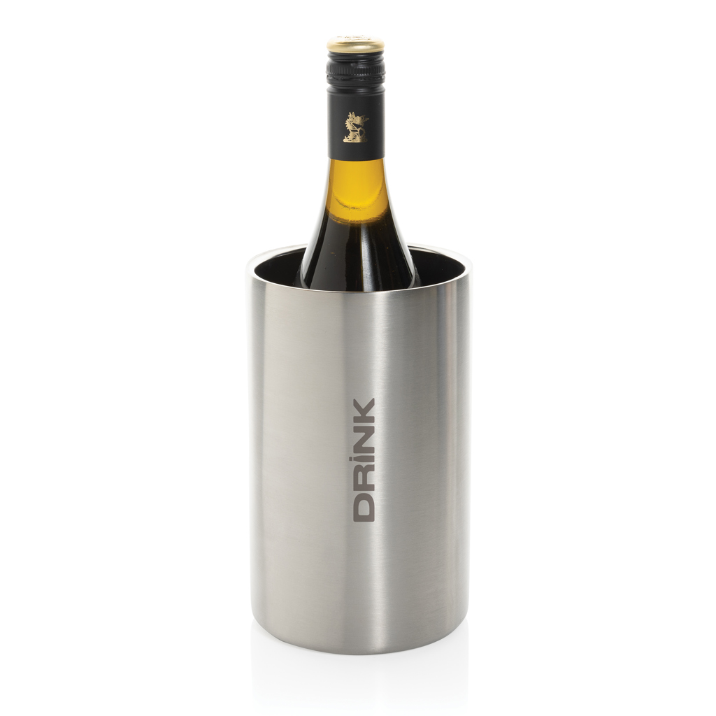 Cubo Vino de acero inoxidable reciclado certificado