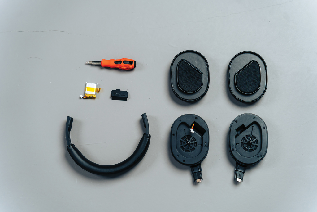 Auriculares inalámbricos Irvine RCS reciclados y reparables